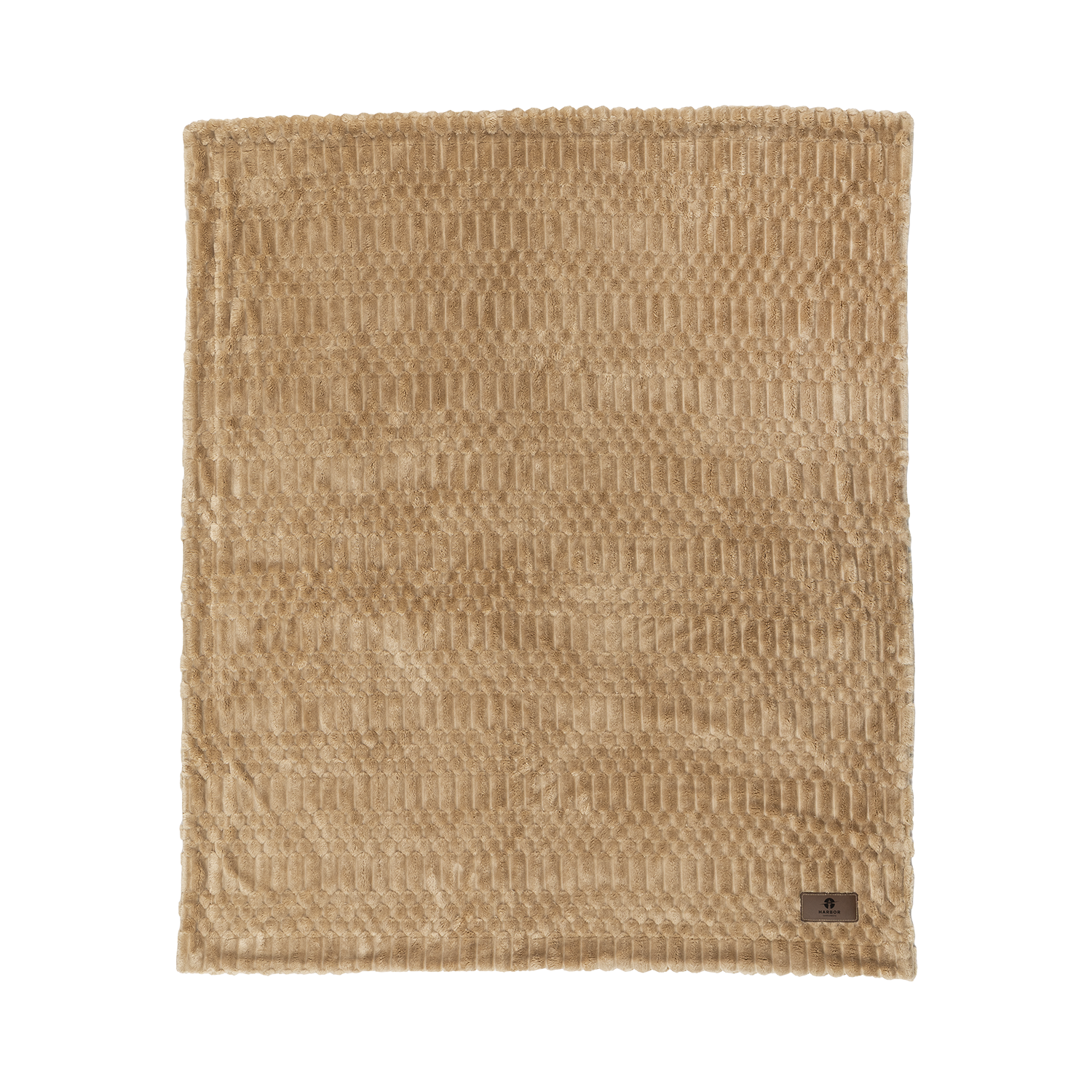 Textured Microfleece Blanket Soft Breathable 127x152 cm
