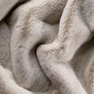 LUXOME Faux Fur Blanket and Pillow Bundle