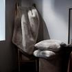 LUXOME Faux Fur Blanket and Pillow Bundle